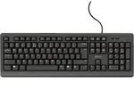 TRUST TK-150 Tastatur, Deutsches QWERTZ - Layout, USB-Anschluss