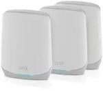 NETGEAR Orbi AX5400 WLAN Mesh-System (RBK763S) - Router + 2 Satelliten [bis zu 5.4