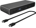 ICY BOX 10 in 1 ThunderboltTM 4 Dock mit 2x 4K@60 Hz Videoausgang