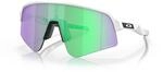 Oakley Sutro Lite Sweep Fahrradbrille matte white/black prizm road jade