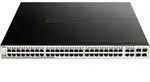 D-Link DGS-1210-52MP Smart+ Managed Switch 48x Gigabit Ethernet PoE+, 4x GbE/SFP