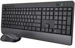 Trust Trezo Comfort kabelloses Tastatur & Maus Set - Deutsches QWERTZ-Layout