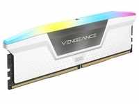 Corsair Vengeance RGB Weiß 32GB Kit 2x16GB DDR5-6000 CL40 DIMM Arbeitsspeicher