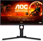 AOC 25G3ZM/BK Gaming Monitor - Adaptive Sync, 240 Hz