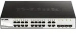 D-Link DGS-1210-20 Smart+ Managed Switch 16x Gigabit Ethernet, 4x GbE/SFP Combo