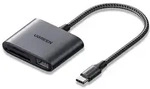 UGREEN USB-C to SD/TF + USB 2.0 Memory Card Reader