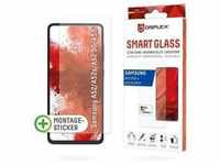 DISPLEX Smart Glass (9H) für Samsung Galaxy A52/A52(s) 5G/A53 5G Montagesticker,