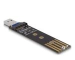 Delock Combo Konverter f&uuml;r M.2 NVMe PCIe oder SATA SSD mit USB 3.2 Gen 2