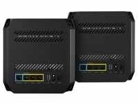 ASUS ROG Rapture GT6 WiFi 6 Mesh System Schwarz 1x Router + 1x Satellit, AX10000