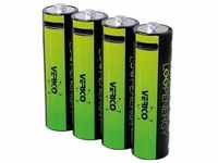 Verico LoopEnergy 4er-Pack AA, Akku-Batterien, Wiederaufladbar über USB-C