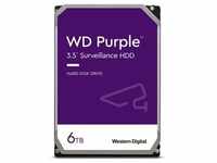 Western Digital WD Purple 6TB 256MB 3.5 Zoll SATA Interne Surveillance Festplatte CMR