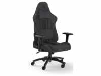 CORSAIR TC100 Gaming-Stuhl mit Stoffbezug schwarz-grau - Gaming Stuhl mit