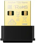 TP-Link Archer T3U Nano WiFi 5 Adapter AC1300 Dualband, USB 2.0, Nano-Design
