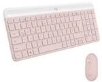 Logitech MK470 Slim Combo - kabelloses Tastatur-Maus-Set, rose