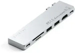 Satechi USB-C Pro Hub Slim Adapter Silver Dockingstation