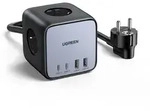 UGREEN DigiNest Cube Power Strip 3 AC outlets + 65W 2A2C