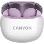 CANYON In-Ear Kopfh&ouml;rer TWS-5, Purple Bluetooth 5.3, Ber&uuml;hrungssteuerung,