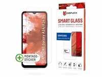 DISPLEX Smart Glass (9H) für Samsung Galaxy A14 5G Montagesticker, unzerbrechlich,