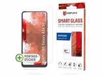 DISPLEX Smart Glass (9H) für Samsung Galaxy A34 5G Montagesticker, unzerbrechlich,