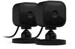 Amazon Blink Mini 2-Kameras, schwarz 1080p-HD-Video, Nachtsicht, Alexa