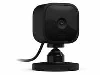 Amazon Blink Mini 1-Kamera Schwarz - 1080p-HD-Video, Nachtsicht, Alexa, schwarz
