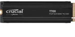 Crucial T700 SSD mit K&uuml;hlk&ouml;rper 1TB M.2 PCIe Gen5 NVMe Internes Solid-State-Module
