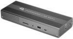 OWC Thunderbolt 4 Go Dockingstation, Integriertes Netzteil, Bis zu 90 W Ladeleistung,