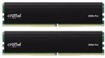 Crucial Pro 64GB Kit (2x32GB) DDR4-3200 CL22 UDIMM Arbeitsspeicher