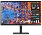 Samsung ViewFinity S8 S32B800PXP Office Monitor - 4K, IPS, USB-C