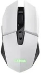 Trust Gaming GXT110W FELOX Wireless Gaming Maus wei&szlig; Kabellose aufladbare
