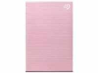 Seagate STKY2000405, Seagate One Touch Passwort HDD 2TB Roségold Externe Festplatte,