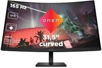 HP Omen 32c Gaming Monitor - VA, QHD, 165Hz, H&ouml;henverstellung
