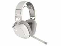 Corsair HS80 MAX Wireless Headset weiß -Kabelloses Gaming-Headset mit dynamischer