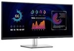 DELL P3424WE Office Monitor 86.4 cm (34"), IPS, 3800R, 21:9, WQHD, RJ45-Ethernet