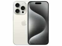 Apple iPhone 15 Pro 128GB Titan Weiß Handy