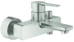 Grohe Lineare Wannenarmatur 33849DC1 supersteel, Aufputz