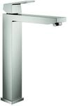 Grohe Eurocube Waschtischarmatur 23406DC0 supersteel, XL-Size, glatter K&ouml;rper, f&uuml;r