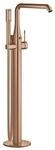 Grohe Essence Fertigmontageset 25248DL1 1/2", Wannenarmatur, Bodenmontage, warm