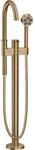 hansgrohe Axor One Wannenarmatur 48440140 Ausladung 220mm, bodenstehend, brushed