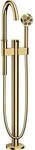 hansgrohe Axor One Wannenarmatur 48440990 Ausladung 220mm, bodenstehend,...