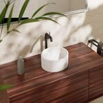 hansgrohe Xuniva Aufsatzwaschtisch 60163450 300x300mm, ohne Hahnloch/&Uuml;berlauf,
