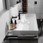 hansgrohe Tecturis E Waschtischarmatur 73023670 Ausladung 155mm, mit