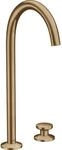 hansgrohe Axor One 2-Loch-Waschtisch-Armatur 48060140 Ausladung 165mm, mit