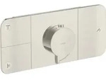 hansgrohe Axor One Fertigmontageset 45713800 Unterputz-Thermostatmodul, 3