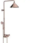 hansgrohe Axor Showerpipe 26020300 mit Thermostat, Kopfbrause 240 2jet,...