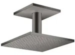 hansgrohe Axor Kopfbrause 35308340 mit Deckenanschluss, brushed black chrome