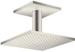 hansgrohe Axor Kopfbrause 35308800 mit Deckenanschluss, stainless steel optic