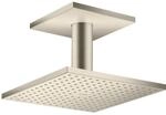 hansgrohe Axor Kopfbrause 35308820 mit Deckenanschluss, brushed nickel