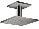hansgrohe Axor Kopfbrause 35308330 mit Deckenanschluss, polished black chrome
