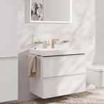 hansgrohe Tecturis E Waschtischarmatur 73020140 Ausladung 155mm, mit